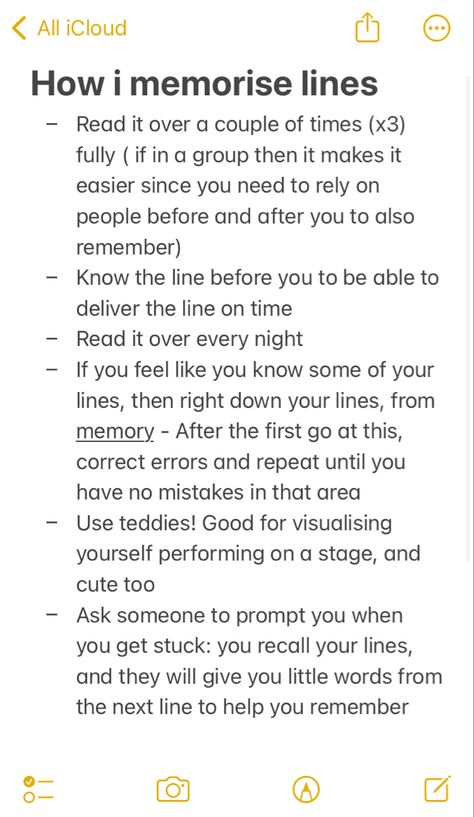 Script To Practice Acting, Line Memorization Tips, Lines To Practice Acting, Love Scripts For Acting, How To Write A Play Script, How To Write A Monologue, Script Acting Aesthetic, Learning Lines Acting, How To Memorize Scripts