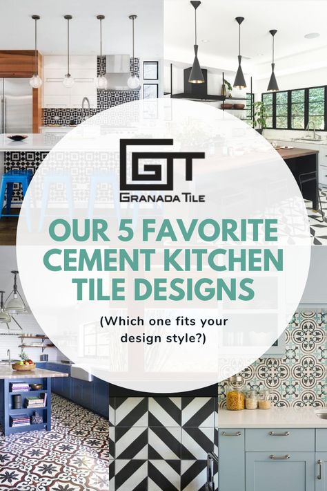 Match your #cementtile pattern with your style. Here are our favorite kitchen tile designs. Kitchen Tile Designs, White Kitchen Wall Tiles, Cement Kitchen, Bold Kitchen, White Kitchen Tiles, Moorish Design, Tile Design Pattern, White Wall Tiles, Kitchen Tiles Design