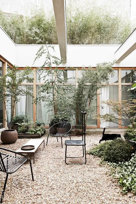 Warehouse Conversion, Beautiful Outdoor Spaces, Patio Interior, Art Deco Home, Design Exterior, Australian Homes, Courtyard Garden, Outdoor Oasis, Outdoor Rooms