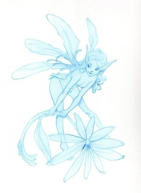 Daisy Sketch, Fairy Drawings, Just A Reminder, Fairy Art, Art Fantasy, A Drawing, Art Inspo, Fantasy Art, Daisy