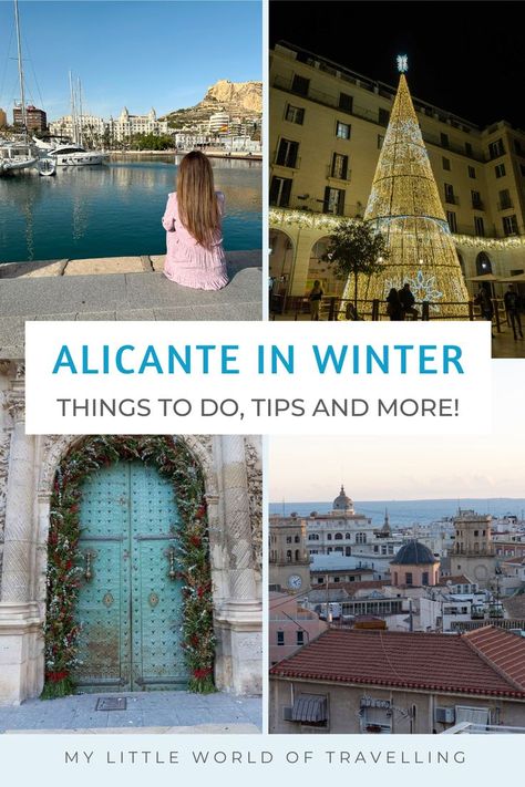 Alicante in winter Spain Winter, Spain Aesthetic, Instagram Places, Spain Vacation, Spain Travel Guide, Spain Holidays, Long Car Rides, Southern Spain, Alicante Spain