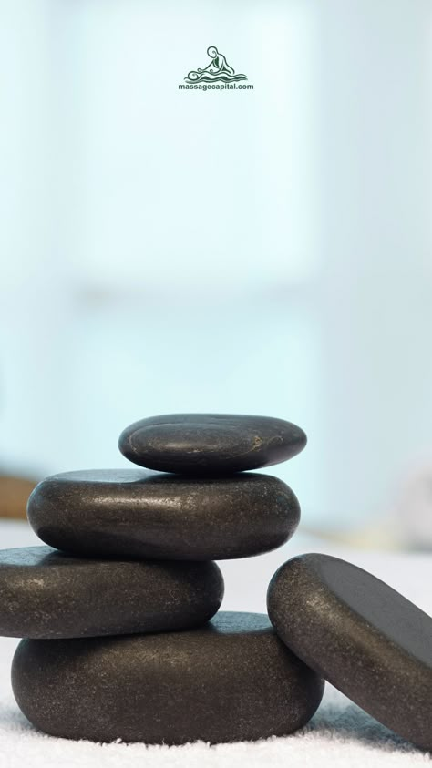 Hot Stone Massage Aesthetic, Hot Stone Massage Pictures, Massage Therapist Aesthetic, Massage Images, Stone Balancing, Massage Marketing, Massage Pictures, Stone Case, Massage Therapy Business