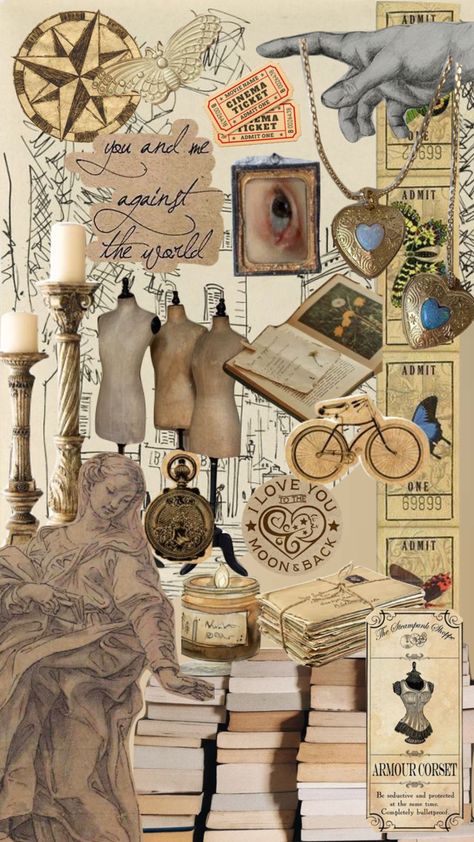 it’s giving vintage magazine #vintage #aesthetic #collage #moodboard #magazine #magazinecutouts #magazineinspired #vintagewallpaper #coquette Collages Aesthetic Vintage, History Collage, Vintage Aesthetic Collage, Collage Books, Collage Moodboard, Collage Book, Collage Scrapbook, French History, Collage Vintage