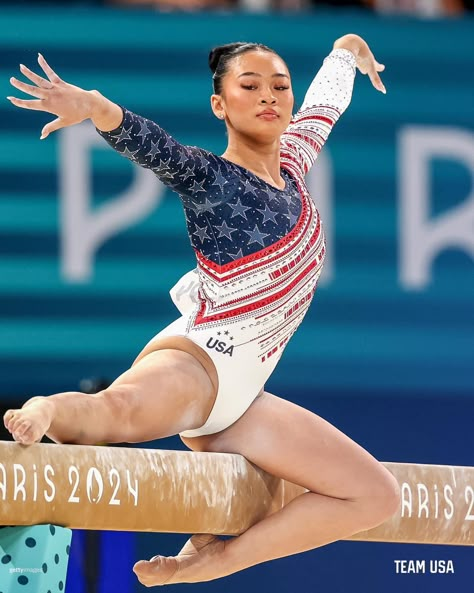 Beam Queen, Famous Gymnasts, Gymnastics At Home, Gymnastics Wallpaper, Team Usa Gymnastics, Gymnastics Images, Gymnastics Tricks, 2024 Summer Olympics, Gymnastics Poses