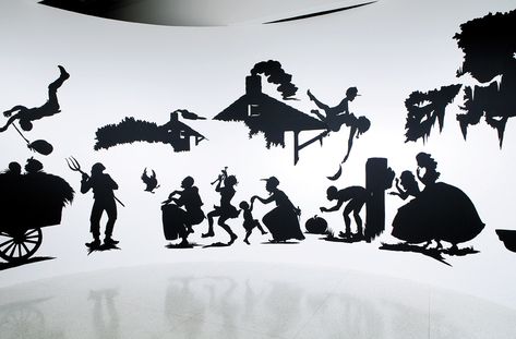 Kara Walker, Classroom Planning, Kehinde Wiley, Black And White Artwork, Artistic Installation, Black Artists, Public Art, American Artists, Female Artists