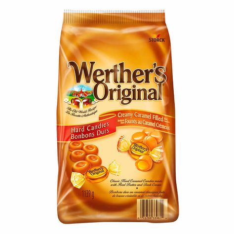 Werther’s Original, Hard candies, 1,139 g (40.1 oz) | Costco Carmel Candy, Filled Candy, Werthers Original, 300 Dollars, Individually Wrapped Candy, Creamy Caramel, Food Supplies, Cream Candy, No Support