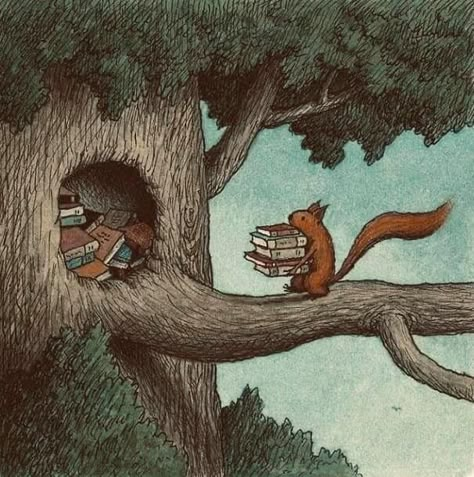 Franco Matticchio, 동화 삽화, Arte Peculiar, Art Mignon, A Squirrel, Fairytale Art, Art Et Illustration, Naha, Love Books