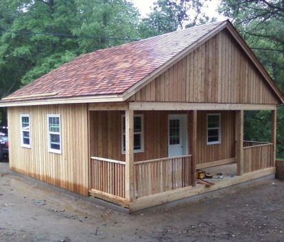 Building A Small Cabin, Prefab Cabins, Monocrystalline Solar Panels, Cedar Siding, Pearl River, Cedar Shingles, Cabin House Plans, Cabin Kits, Solar Roof