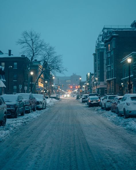 Snowy winter scene in Allentown, Buffalo, New York Buffalo New York Winter, Buffalo New York Aesthetic, Buffalo Ny Aesthetic, Romanticize College, New York Winter, Buffalo New York, New York Aesthetic, Snowy Winter, Hotel Motel