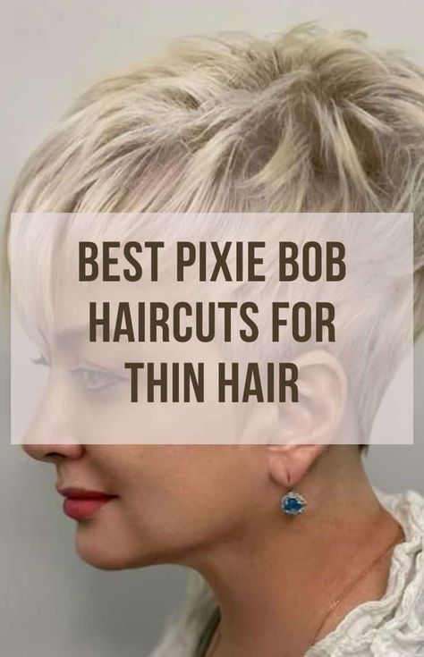 19 Classy Pixie Bob Haircuts for Fine Hair Pixie Haircut Fine Hair, Kort Bob, Short Spiked Hair, Short Sassy Haircuts, Sassy Haircuts, Funky Short Hair, Short Hairstyles Fine, Pixie Bob Haircut, Hairstyles Homecoming