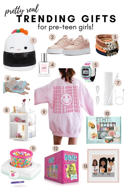 Birthday Present Ideas For 12-13, Gifts 13 Girl, Gift Ideas 13 Girl, 12 Year Birthday Gift Ideas, Birthday Gifts For Preteen Girl, Best Gifts For Girls 10-12, 11 Year Girl Gift Ideas, 10th Birthday Gifts For Girls Ideas, Room Ideas For 9 Year Girl