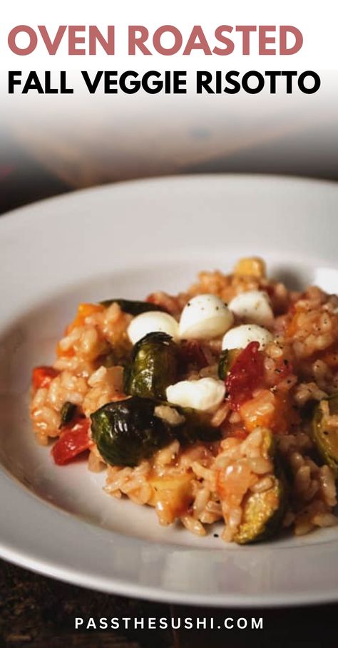 Whether the star of the show, or paired with a beautiful roast, this creamy veggie risotto should be a happy place for all of us! Go on, give it a try! Chicken Pasta Easy, Veggie Risotto, Recipes For Dinner Beef, Roasted Chicken And Vegetables, Fall Eats, Vegetable Risotto, Dinner Beef, Pasta Easy, Evening With Friends