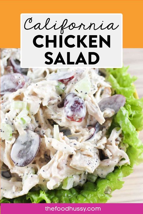 Sweet And Savory Chicken Salad, Napa Valley Chicken Salad Recipe, California Chicken Sandwich, Costco Chicken Salad Recipe, Meaty Sandwiches, Gourmet Chicken Salad, California Chicken Salad, Costco Chicken Salad, Sonoma Chicken Salad