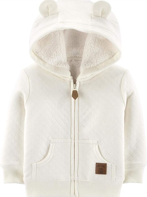 Baby clothing, toddler clothing, child clothing, unisex hooded jumper jacket for babies 0 months to children 5 years Hooded Baby Sweater, Baby Jackets, Neutral Sweaters, Hooded Jumper, Simple Joys, Carters Baby Boys, Baby Jacket, Carters Baby