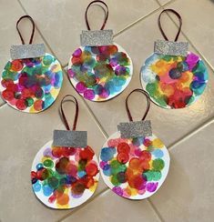 Bell Craft, Jul Diy, Christmas Art Projects, December Crafts, K Crafts, Christmas Crafts For Toddlers, Preschool Christmas Crafts, Toddler Arts And Crafts, Christmas Arts And Crafts