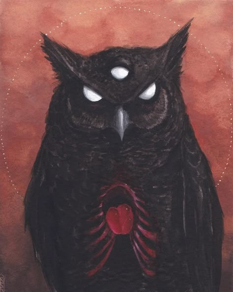 Prince Stolas, Super Dark, Owl Art, Gothic Art, Dark Art, Dark Fantasy, Owls, Skeleton, Art Inspo