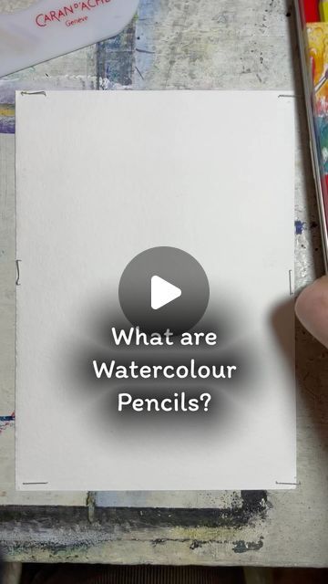 Neurology Art, Watercolor Pencils Techniques, Watercolor Pencil Art, Watercolor Painting For Beginners, Basic Watercolor, Paint Tutorials, Teaching Drawing, Learn Watercolor Painting, Watercolor Art Journal