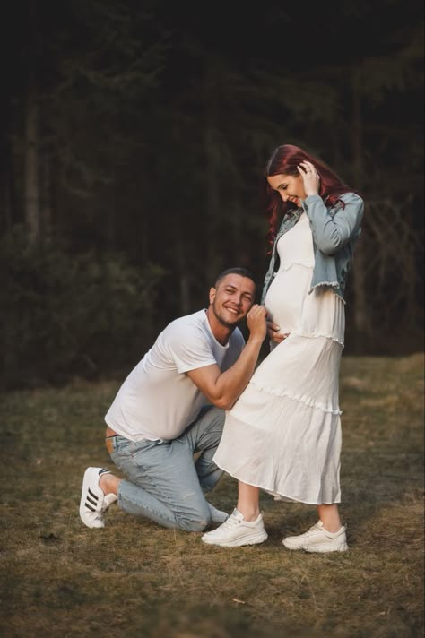 Funny ideas Pregnancy photoshoot Couple photo Maternity Photography Funny Creative, Pregnant Couple Photo Ideas, Funny Couple Maternity Pictures, Maternity Couple Photoshoot Ideas, Funny Maturity Photos, Maternity Couple Shoot Ideas, Maternity Photo Shoot Ideas Couples Funny, Pregnancy Photoshoot Ideas Couple, Maternity Casual Photoshoot