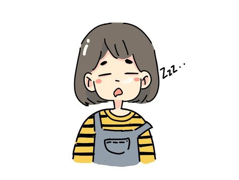 Sleepy by Leni Kamilia Nuraini on Dribbble Sleepy Cute Cartoon, Sleepy Art Reference, Sleepy Illustration Cute, Sleepy Person Drawing, Sleepy Cartoon Character, Sleepy Face Drawing, Sleepy Character Design, Sleepy Drawing, Sleepy Illustration