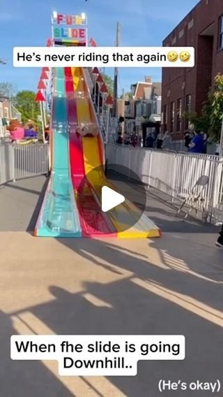 𝓓𝓪𝓻𝓷𝓮𝓵𝓵𝓲𝓿𝓪𝓷✨ on Instagram: "I’m trying not to laugh at these kids’ falling, but what really surprised me is that you’re supposed to spin down the spiral climber! I’m mind blown! 🤯 who knew????  • #MindBlown • #SpiralClimber • #KidsBeingKids • #PressPlay • #PlaygroundShenanigans • #WhoKnew • #ViralVids • #TrendingNow • #FunnyMoments • #SurpriseAndDelight • #Lol" Falling On Ice Humor, People Falling Videos, Funny Images Hilarious Pictures, Fun Stuff To Do, Funny Try Not To Laugh Videos, Funny Falling, Optical Illusions Brain Teasers, Funny Kids Videos, Funny Falling Videos