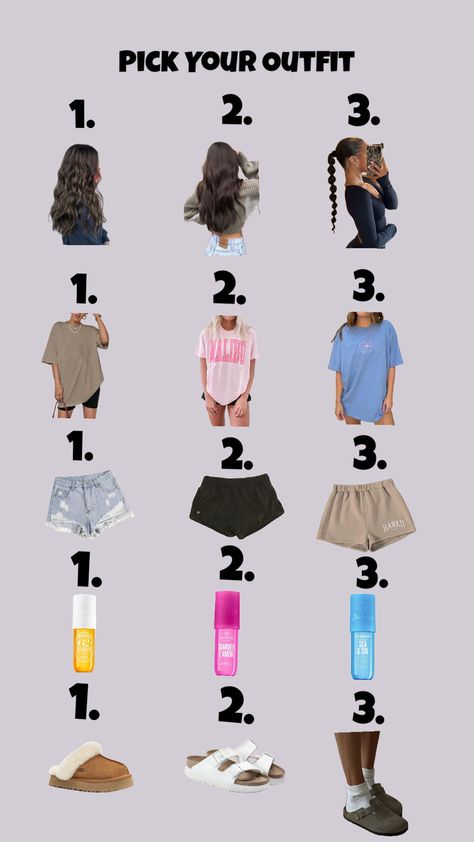 Pick Your Outfit!! What To Wear To Target, Pick Your Outfit Aesthetic, What To Wear To A Fair, Pick A Outfit, Make Your Own Outfit, Pick Your Outfit, Pick An Outfit, Pick Outfits, Preppy Inspiration