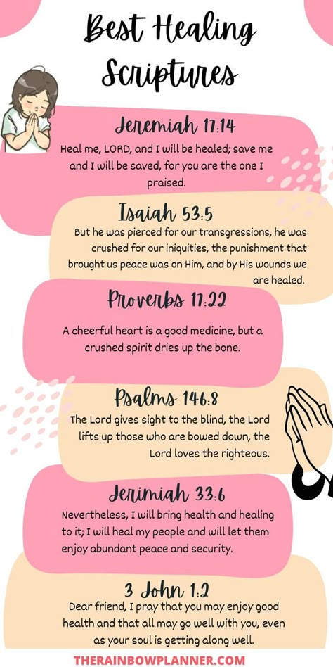 healing scriptures Scripture For Healing, Strength Scripture Quotes, Best Scriptures, Healing Scriptures Bible, Verses About Healing, Bible Verses About Healing, Encouraging Scripture Quotes, Scriptures To Pray, Healing Quotes Spiritual