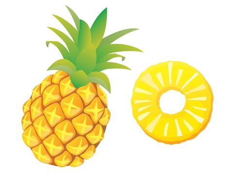 Fruit Background, Pineapple Illustration, Pineapple Vector, Volleyball Girl, Yellow Pineapple, Fruit Fruit, Orange Fruit, Animated Drawings, Vector Photo