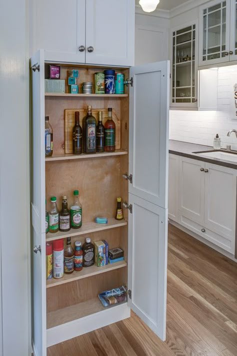 Amazing Pantry, Shallow Pantry, Narrow Pantry, Parisian Kitchen, Condo Design, Timeless Interiors, Pantry Design, Southern Home, Pantry Storage