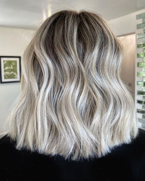 Blonde Foliage, Darker Blonde, Silvery Blonde, Redken Blonde, Cold Blonde, Straight Hair Highlights, Acidic Bonding Concentrate, White Blonde Highlights, Root Shadow