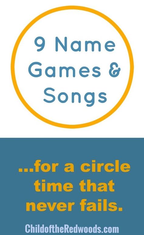 Songs For Circle Time, Kindergarten Circle Time, Circle Time Ideas, Circle Time Games, Transition Songs, Preschool Names, Circle Time Songs, Kindergarten Songs, Meeting Activities