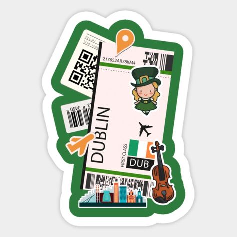 Incredible set that features boarding passes with stickers of the city of Dublin. Available on Stickers, Phone cases, Mugs and much more. Enjoy!

#love #photooftheday #nature #photography #instagood #ireland #discoverdublin #tattoo #dublinireland #dublinink #travelgram #beautiful #instatravel #wanderlust #picoftheday #travelblogger #vacation #trip #summer #beach #travelling #explore #photo #traveling #landscape #happy #instadaily #fun #follow #tourism Ireland Stickers, Traveling Stickers, Travel Stickers Printable, Passport Design, Frozen Invitations, Dublin Travel, Travel Journal Scrapbook, Boarding Passes, Iphone Wallpaper Stills