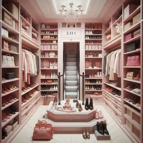 Fabulous Lifestyle, Diy Walk In Closet, Arrange Marriage, Cottage Core House, Attic Closet, Classy Closets, Dream Closet Design, Beautiful Closets, Luxury Closets Design