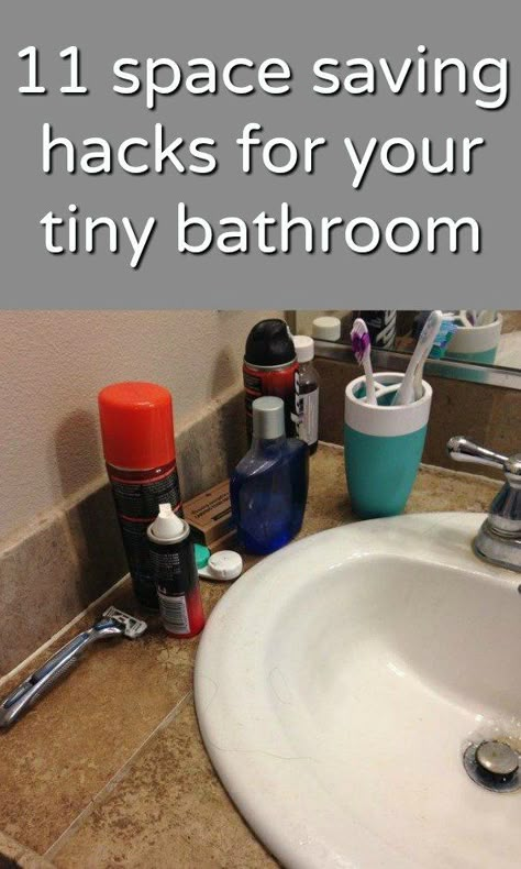 Easy Storage Ideas, Diy Bathroom Storage Ideas, Diy Space Saving, Bathroom Storage Hacks, Space Saving Hacks, Decor Makeover, Diy Bathroom Storage, Diy Space, Deep Cleaning Tips