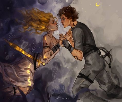 🦋 valentina 🦋 on Instagram: “🌙 Emma and Julian 🌙 . Although I adore the ocean, The Dark Artifices's descriptiond about sea monsters and everything that we don't know…” Emma Julian, Emma And Julian, Clary Y Jace, Julian Blackthorn, Emma Carstairs, Lady Midnight, Lord Of Shadows, Clary And Jace, Cassie Clare