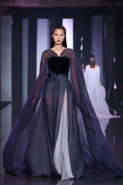 Black Gown Couture, Black Haute Couture Gowns, Stunning Dresses Gowns, Gown Couture, Week In Paris, Couture 2015, Bellanaija Weddings, 2010s Fashion, Frock Fashion