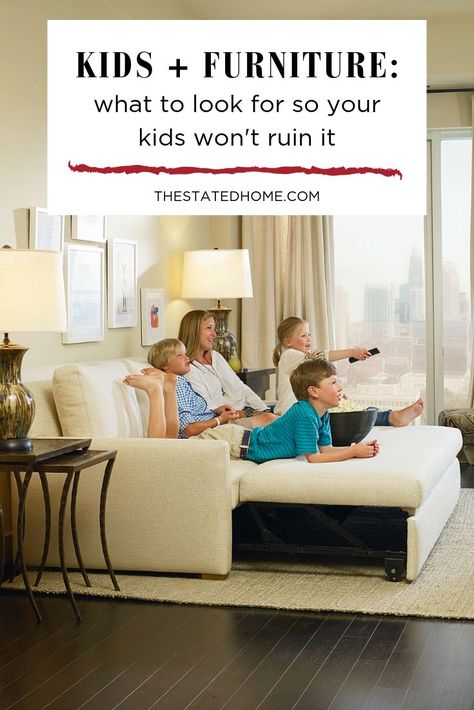 Kid Friendly Couch, Kid Friendly Sofa, Kid Friendly Family Room, Kid Friendly Living Room, Kid Friendly Furniture, Family Friendly Living Room, Havenly Living Room, Nice Furniture, Kids Couch