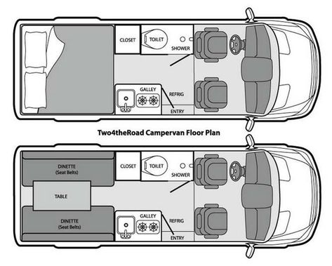 Van Conversion Layout, Minivan Camper Conversion, Kombi Motorhome, Campervan Rental, Conversion Van, Kombi Home, Sprinter Van Conversion, Van Conversion Interior, Sprinter Camper