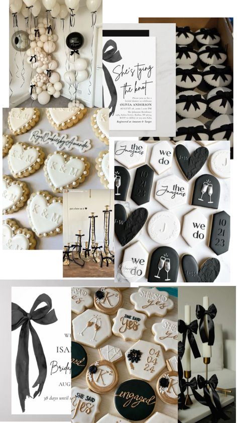 Tie the knot Tying The Knot Engagement Party, Bridal Shower Tie The Knot Theme, Tying The Knot Cookies, Take A Shot We Tied The Knot, Tie The Knot Bachelorette Theme, Tie The Knot Bridal Shower Ideas, Tying The Knot Bridal Shower Theme, Bridal Shower Food Ideas, Engagement Party Cookies