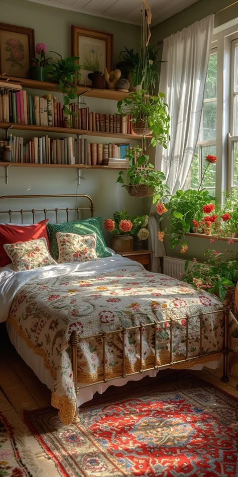 Cottagecore Bedroom, Eclectic Bedroom, Dream Room Inspiration, Dream House Interior, My Dream House, Room Inspiration Bedroom, Dream House Decor, Boho Bedroom, Minimalist Bedroom