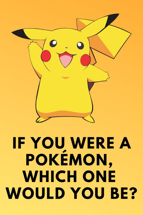 Are you ready to take this Pokemon quiz? We here at MagiQuiz know which Pokemon character you really are inside. Get ready to find out! #pokemon #trivia #quiz #cute #anime Pokemon Teams Ideas, Pokemon Eeveelutions Fanart, Which Pokemon Are You, What Anime Character Are You, Pokemon Quizzes, What Cat Are You, Which Friend Are You, What Character Are You, Pokemon Diy Crafts