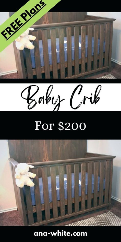 Convertible Crib Plans, Cribs Diy, Baby Crib Woodworking Plans, Diy Baby Crib, Crib Diy, Crib Woodworking Plans, Baby Crib Diy, Handmade Crib, 4 In 1 Crib