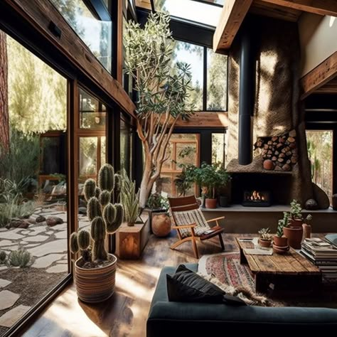 Southwestern Style Interior Design, Ranch Style Mid Century Modern, Modern Cabin Aesthetic Interiors, Southwestern Interior Design Style, West Texas Interior Design, South West Interior Design, Desert Industrial Decor, Classy Southwest Decor, Southwest Western Decor