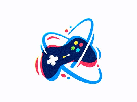 Gamepad by Milos Subotic Game Logos, Logo Game, Game Logo Design, Gaming Logo, Gaming Wallpapers, Game Logo, Game Controller, Free Fire, Logo Ideas