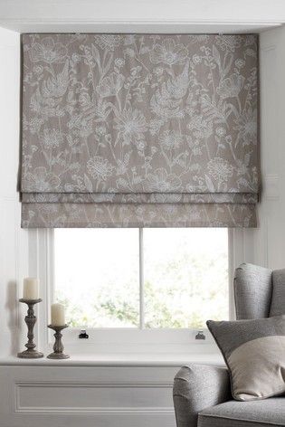 Roman Blinds Design, Roman Blinds Bedroom, Roman Blinds Living Room, Roman Blinds Kitchen, Grey Roman Blinds, Blackout Roman Blinds, Vinyl Blinds, Grey Blinds, Country Style Interiors