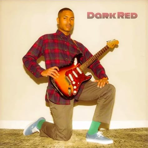 ListenUp: Steve Lacy: Dark Red Red Song, Rap Album Covers, Minimalist Music, Album Wall, Cool Album Covers, Rap Albums, Steve Lacy, Iconic Album Covers, My Music Taste