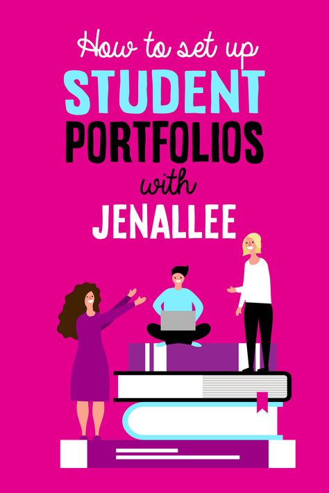 Students Portfolio Ideas, Student Portfolio Ideas, Student Portfolio Design, How To Make Portfolio, Tech Classroom, Teacher Portfolio, Student Binders, Student Portfolio, High School Math Teacher