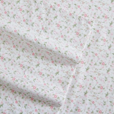 Pink Sheet Set, Pink Bed Sheets, Laura Ashley Home, Flower Sheets, Pink Sheets, Floral Room, Queen Sheets, Floral Bedding, Percale Sheets