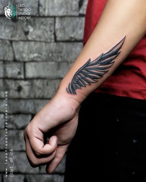 Wing Tattoo Men Wrist, Tattoo Wings Men, Wrist Wing Tattoo, Feather Tattoo Design Men, Men Cover Up Tattoos Ideas, Wings Arm Tattoo, Arms Tattoo Men, Cover Up Tattoos Men, Tattoo Cover Up Ideas For Men