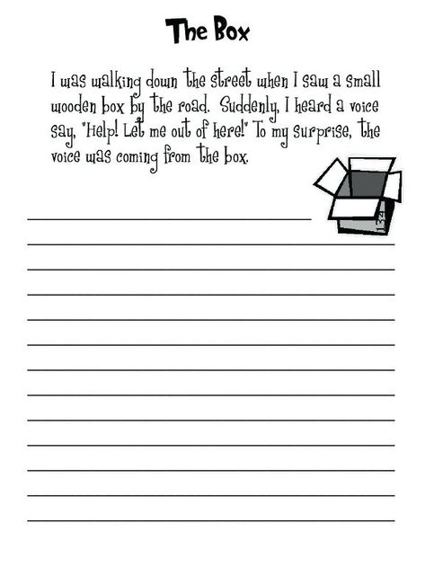 2nd Grade Writing Worksheets - Best Coloring Pages For Kids Grade 3 Creative Writing Worksheets, Art Writing Prompts, Grade 5 Writing Activities, Finish The Story Writing Prompts, Esl Writing Activities, Story Starters For Kids, Writing Rules, Creative Writing Worksheets, Elementary Writing Prompts