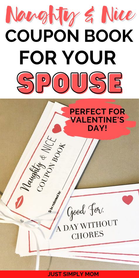 Coupon Books For Boyfriend, Gifts For Him Valentines Day, Coupon Book Diy, Coupon Books, Coupons For Boyfriend, Couples Coupons, Diy Coupons, Birthday Coupons, Valentines Coupons